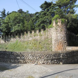 castello di Bornato - i bastioni